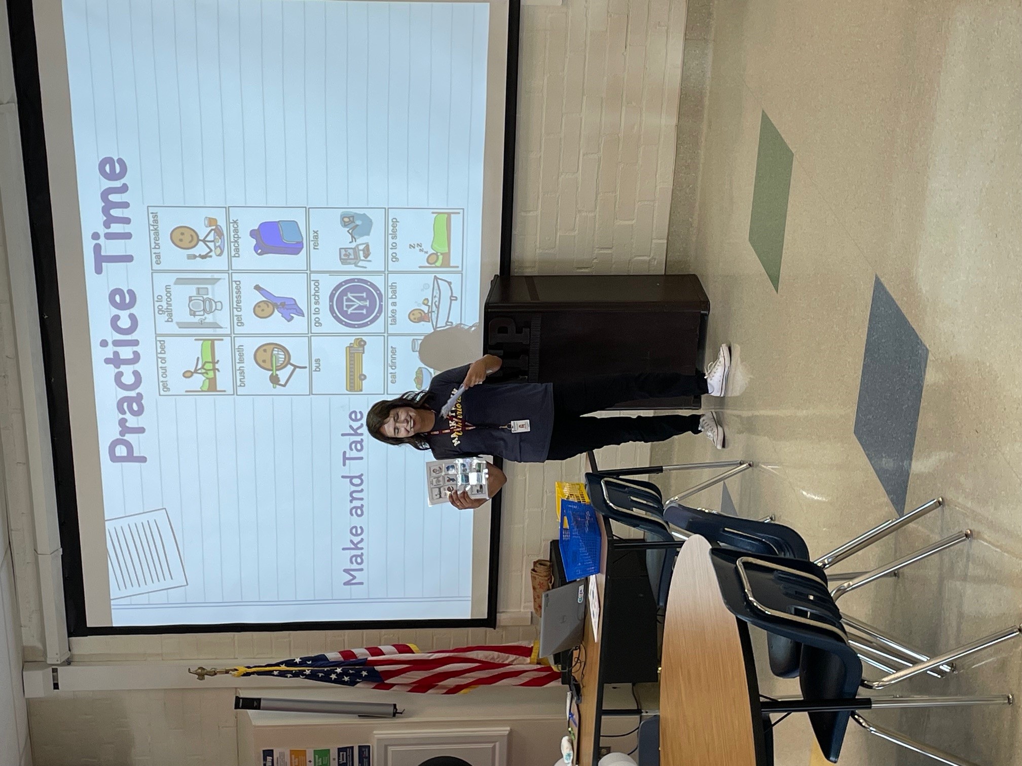 Visual Schedule Practice Time